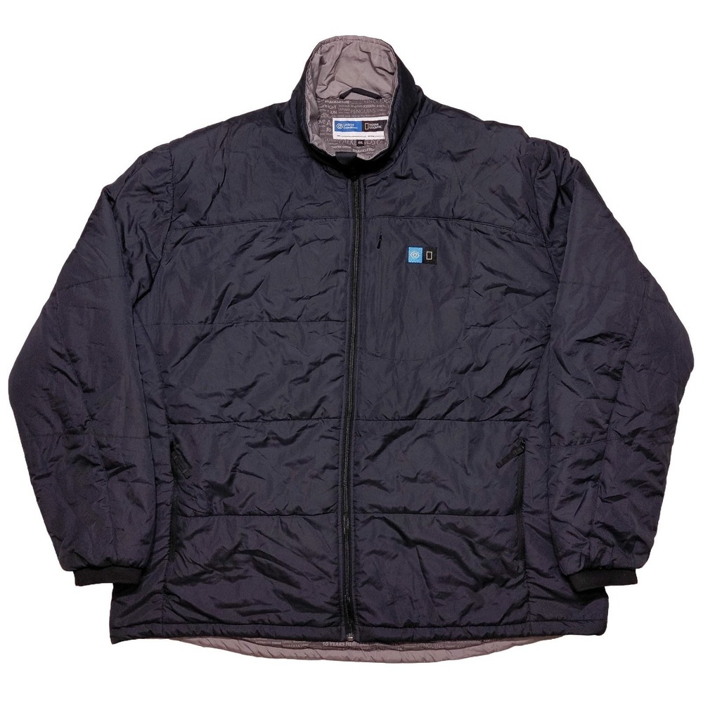 Lindblad Expeditions National Geographic Full Zip Insulated Jacket Navy Blue 4XL